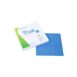 True Dental Dam Latex Rubber Dam 6 in x 6 in Hvy Ga Bl Unflvrd Unscntd 36/Bx