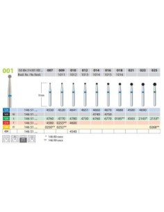 Carbide Bur Laboratory Handpiece 77MF-023 Ea