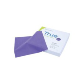 True Dental Dam LF Rubber Dam 5 in x 5 in Med Ga Prpl Unflvrd Unscntd 50/Bx