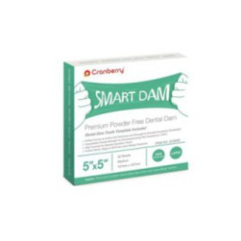 Smart Dam Latex Rubber Dam 5 in x 5 in Unscented 52/Bx