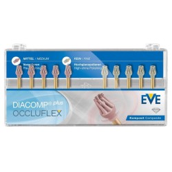 Diacomp Plus Occluflex, RA, Composite Polishing Kit/10