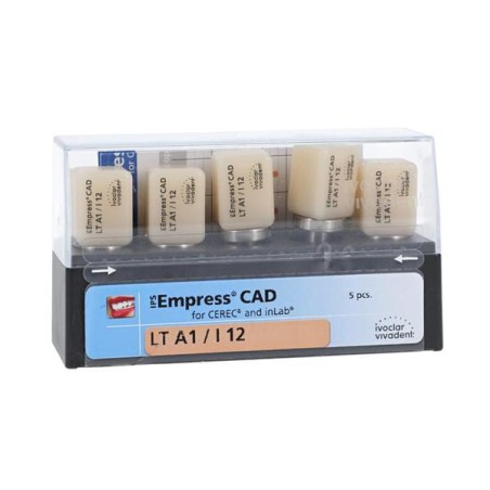 IPS Empress CAD LT Milling Blocks I12 A1 For CEREC 5/Bx