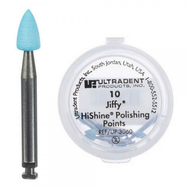 Jiffy Polisher HiShine, for Composite Polishing, Points, PK/10