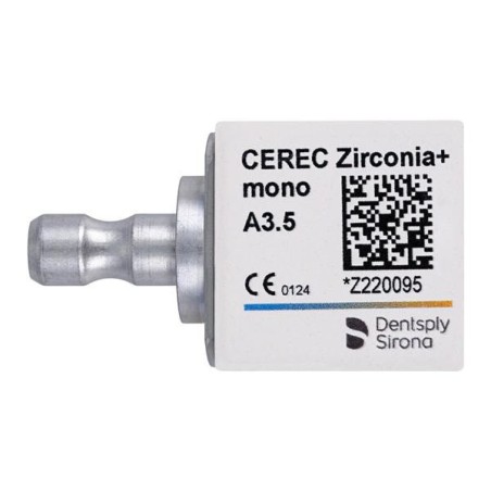 CEREC Zirconia+ Milling Blocks Mono A3.5 For CEREC 3/Bx