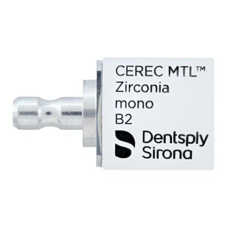 CEREC MTL Zirconia Milling Blocks Mono B2 For CEREC 4/Bx