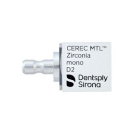 CEREC MTL Zirconia Milling Blocks Mono D2 For CEREC 4/Bx