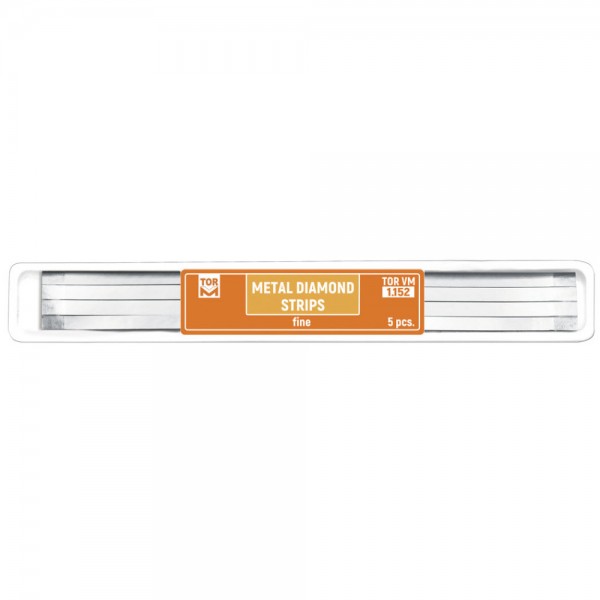 Metal Diamond Strips, Fine, 4mm