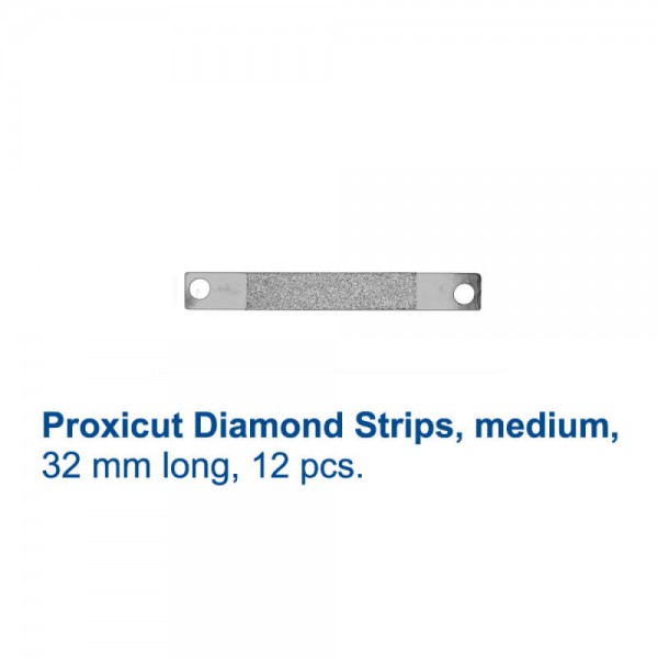 Stripper Proxicut Diamond Strips, Medium Grit, 32mm Length, PK/12