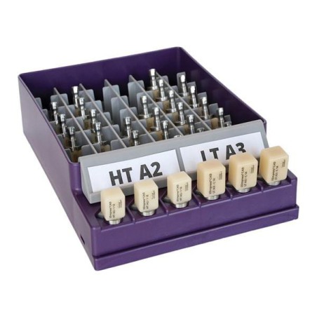 CAD/CAM Block Organizer Storage & Organizer Plum