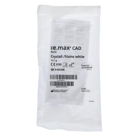 IPS e.max CAD Crystall Stain White Refill 1 Gm