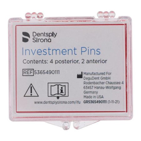 Dentsply Sirona Investment Pins 6/Pk