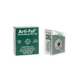 Arti-Fol I Articulating Film BK-22 Green Single Sided Roll in Dispenser