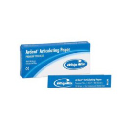 Ardent Articulating Paper Strips Thin Blue Booklet 140/Bx