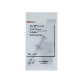 3M RelyX Veneer Cement A1 / Light Yellow 3 Gm Syringe Refill 3gm/Ea