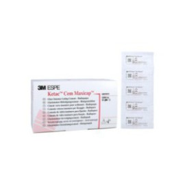 3M Ketac Cem Maxicap Glass Ionomer Capsules Luting Cement Refill 50/Bx