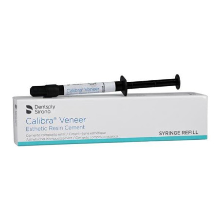 Calibra Veneer Resin Liquid Cement Light 2 Gm Syringe Refill Ea