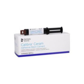 Calibra Ceram Resin Liquid Cement Bleach 4.5 Gm Syringe Refill Ea