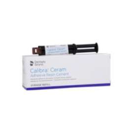 Calibra Ceram Resin Liquid Cement Medium 4.5 Gm Syringe Refill Ea