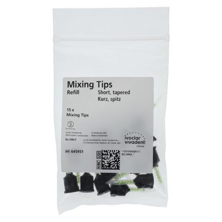 Multilink Short / Tapered Mixing Tips Refill 15/Pk