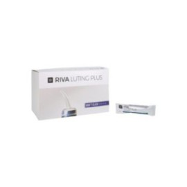 Riva Luting Plus Mini Syringe Capsules Cement Kit 50/Pk