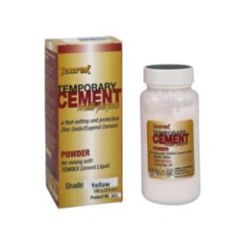 Temrex Powder Temporary Cement Yellow 100 Gm Refill 100gm/Bt