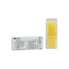 3M Applicator Brushes Yellow X-Small 50/Bx