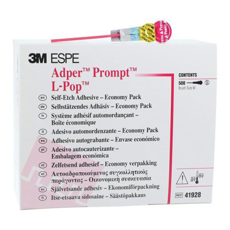 3M Adper Prompt L-Pop Self Etch Adhesive 4.8ml Economy Pack 500/Bx