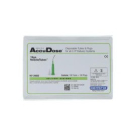 AccuDose Bendable Needle Tubes Melon Green 100/Pk