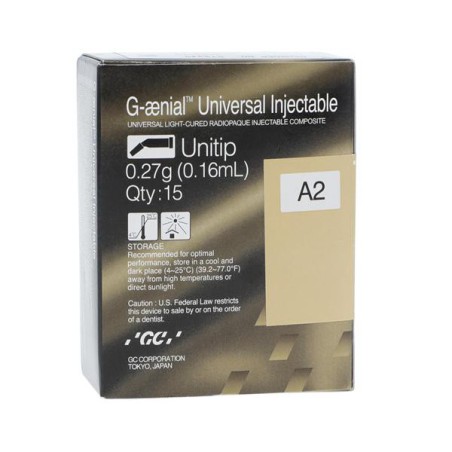 G-aenial Universal Injectable Universal Composite A2 Unitip Refill 15/Pk