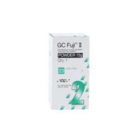 GC Fuji II Glass Ionomer Powder 23 Dark Gray Refill 15gm/Bt