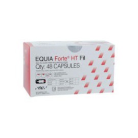 Equia Forte HT Glass Ionomer Capsule A3.5 Refill 48/Pk