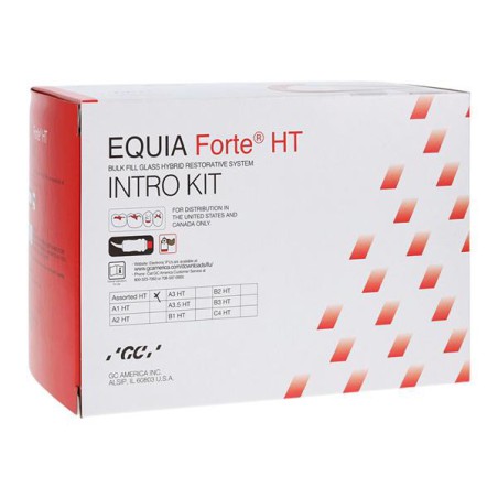 Equia Forte HT Glass Ionomer Capsule Assorted Introductory Kit Ea