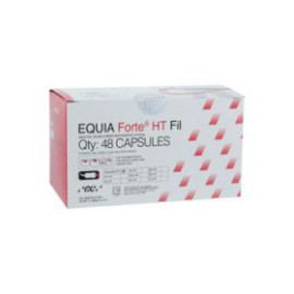 Equia Forte HT Glass Ionomer Capsule Assorted Refill 48/Pk