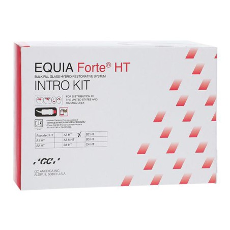 Equia Forte HT Glass Ionomer Capsule A3 Introductory Kit Ea