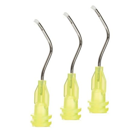 Prebent Infusor Tips Yellow 100/Pk