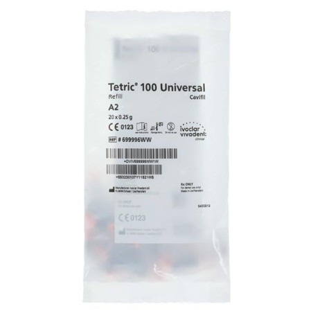 Tetric 100 Universal Composite A2 Capsule Refill 20/Pk