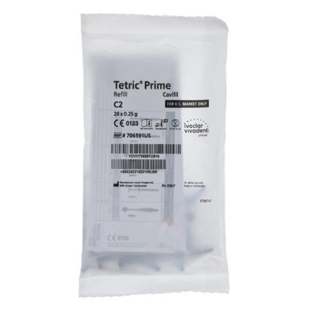 Tetric Prime Universal Composite C2 Cavifil Refill 20/Pk