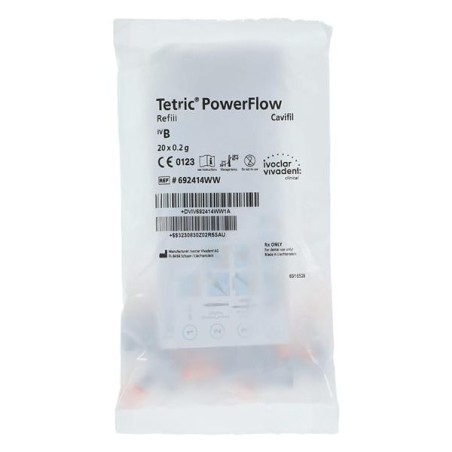 Tetric PowerFlow Bulk Fill Composite IVB Cavifil Refill 20/Pk