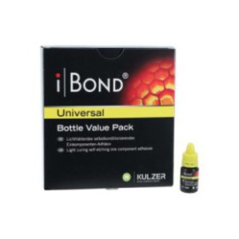 iBOND Universal Adhesive Light Cure 4 mL Bottle Value Pack 3/Pack