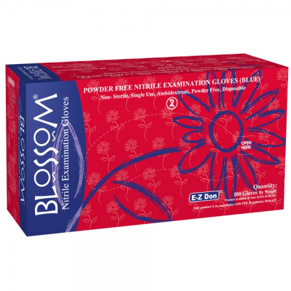 EZ Done Nitrile Gloves X-Small, PK/100