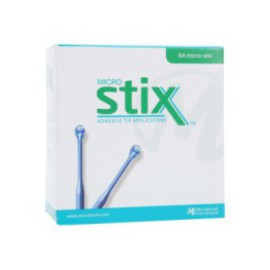 Micro-Stix Original Hold Adhesive Tip Applicators Blue 64/Pk