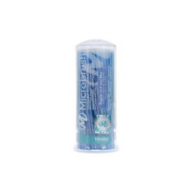 Microbrush Bendable Micro Applicator Blue 100/Pk