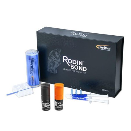 Rodin Bond Dental Adhesive Light Cure / Dual Cure / Self Cure Bottle Kit Ea