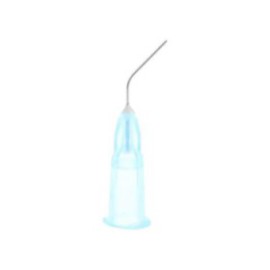 Etch Rite Prebent Applicator Tips Light Blue 25 Gauge 50/Bg