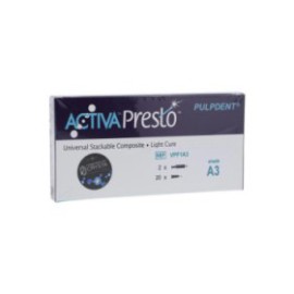 ACTIVA Presto BioACTIVE Universal Composite A3 1.2 mL Light Cure Kit