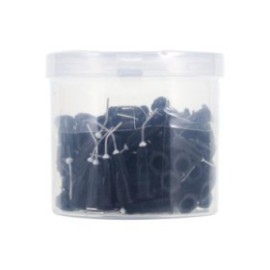 Prebent Needle Tips Black 22 Gauge 100/Bx