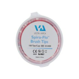 Spira-Flo Brush Tips Red 500/Pk