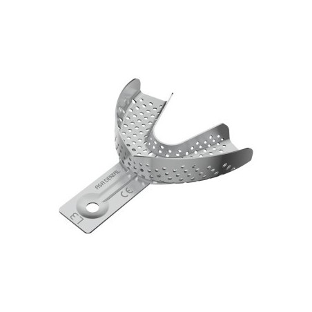 Aluminium Perforated Lower Impression Tray, Small, Without Rim