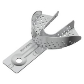 Aluminium Perforated Lower Impression Tray, XX Small, Without Rim