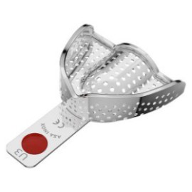 S.S. Perforated Impression Tray Perma-Lock Upper No.3